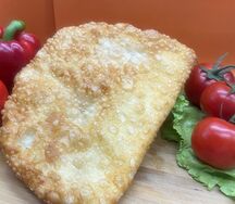 Чебурек с сыром и курицей