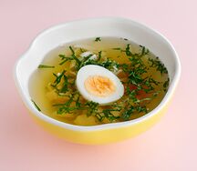 Домашний куриный суп