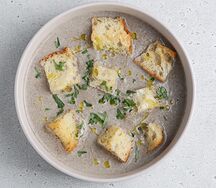 Суп-пюре из шампиньонов