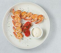 Креветки на гриле 