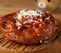 Бруснично-яблочная улитка