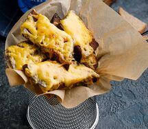 Гренки с чесноком