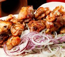Шашлык из куриного филе