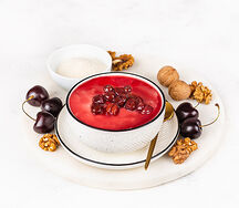 Каша Гурьевская с грецким орехом и вишней