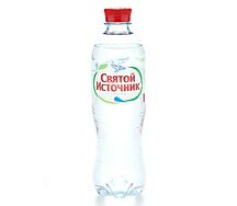 Вода святой источник с газом