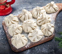 Хинкали для варки с грибами