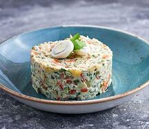 Оливье с курицей