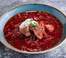 Борщ с телятиной