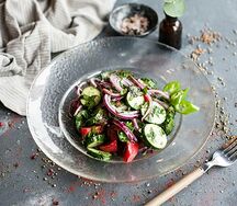 Овощной салат по-домашнему