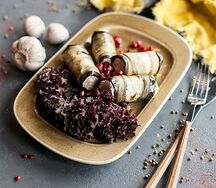 Баклажаны с ореховой начинкой