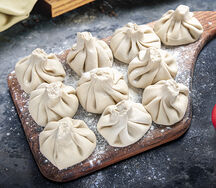 Хинкали для варки с картофелем