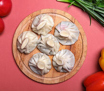 Хинкали с грибами