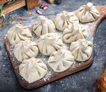 Хинкали для варки с телятиной