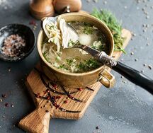 Куриная лапша