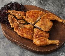 Цыпленок на мангале