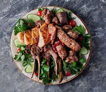 Ассорти из шашлыков