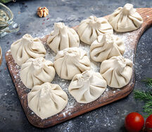 Хинкали для варки с бараниной