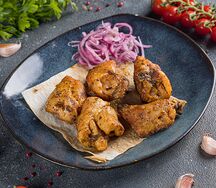 Шашлык из куриного бедра
