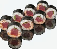 Мини ролл с тунцом