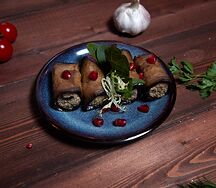 Баклажаны с орехами