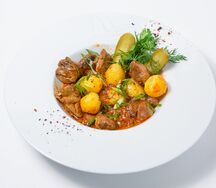 Утиные потрошки по-домашнему
