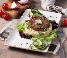 Котлеты из мраморной говядины