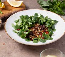 Салат с сердечками