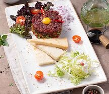 Тартар из говяжьей вырезки