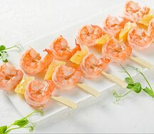 Брошет с тигровой креветкой