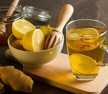 Чай имбирный