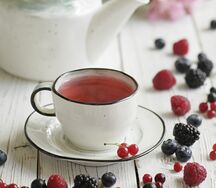 Чай малиновый
