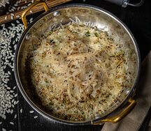 Ризотто с кальмаром
