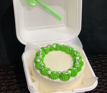 Бенто-торт клубничный