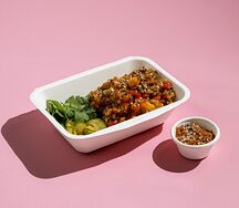 Тайский рис с креветками