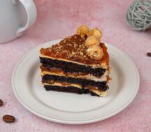 Торт Карамельно-арахисовый