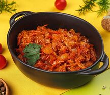 Капуста тушеная