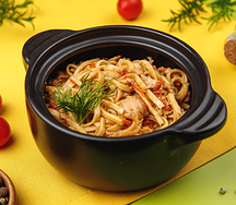 Удон с курицей S