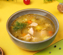 Постный суп дня