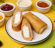 Блины с творогом