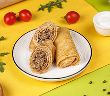 Блины с мясом