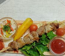Шашлык из свиной шеи