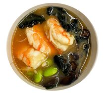 Мисо суп с креветкой