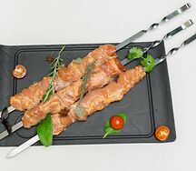 Шашлык из курицы маринованный