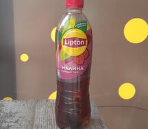 Lipton Чёрный чай с малиной