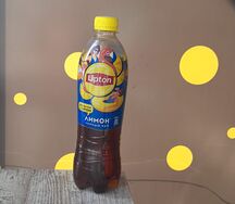 Lipton Чёрный чай с лимоном