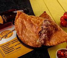 Чебурек с говядиной и свининой
