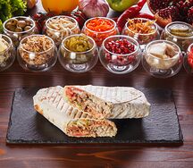 В пшеничном лаваше