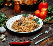 Плов с говядиной