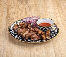 Шашлык из семечек баранины