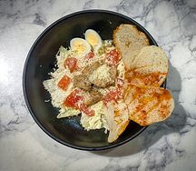 Цезарь с цыпленком
